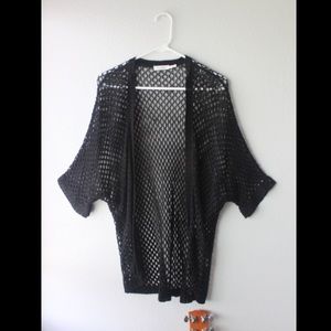 Blu Pepper Crochet Sweater